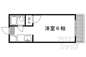 京都府京都市左京区北白川西伊織町（賃貸アパート1K・1階・17.00㎡） その2