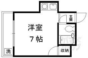 ペガサスハイツ 406 ｜ 京都府京都市北区上賀茂二軒家町（賃貸マンション1R・4階・17.00㎡） その2