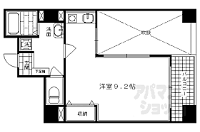 京都府京都市中京区衣棚通押小路下ル下妙覚寺町（賃貸マンション1K・3階・26.00㎡） その2