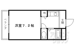 マンションひなどり 1Kの間取図画像