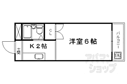 京福電気鉄道北野線 北野白梅町駅 徒歩13分