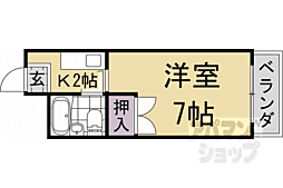 八久ホーム（1Ｋタイプ） 1階