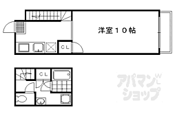 叡山電鉄鞍馬線 市原駅 徒歩5分 2階/-