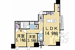 京都地下鉄東西線 二条駅 徒歩12分 6階/-