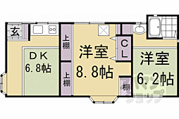 京都市営烏丸線 鞍馬口駅 徒歩7分 2階/-