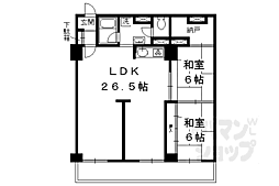 京都地下鉄東西線 二条城前駅 徒歩10分 11階/-