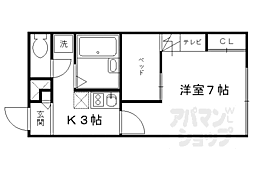 レオパレス西賀茂 1階/103