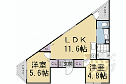 セレーナ北大路 2階