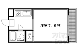 Colbert 1Kの間取図画像
