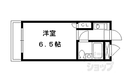 カーサ510 1Kの間取図画像