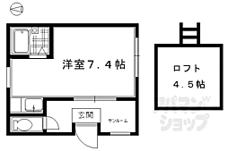 グランシャリオ 1Kの間取図画像