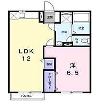 プレメゾンＢ 202 ｜ 栃木県宇都宮市城南2丁目10-7（賃貸アパート1LDK・2階・43.09㎡） その2