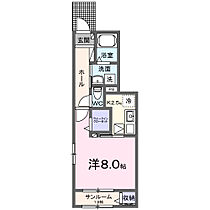 Ｎグレイス 105 ｜ 栃木県宇都宮市下岡本町3760-17（賃貸アパート1K・1階・33.20㎡） その2