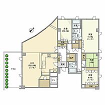 東京都目黒区青葉台１丁目（賃貸マンション4LDK・2階・180.25㎡） その2