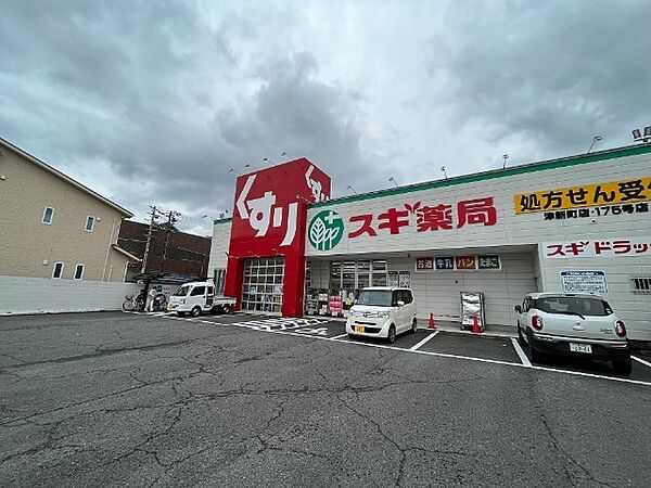 画像18:ドラッグストア 「スギ薬局津新町店まで691m」