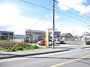 郵便局「津藤枝郵便局まで700m」