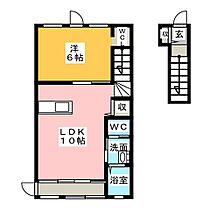 ユニヴァリィＦ  ｜ 三重県津市藤方（賃貸アパート1LDK・1階・43.14㎡） その2