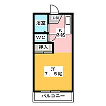 カーサ栗真  ｜ 三重県津市栗真町屋町（賃貸アパート1K・1階・25.92㎡） その2