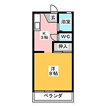 石神ハイツＢ  ｜ 三重県津市白塚町（賃貸アパート1K・2階・24.71㎡） その2