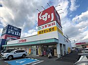 ドラッグストア 「スギ薬局まで1300m」