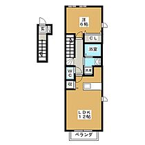 コートハウス一色  ｜ 三重県津市河芸町一色（賃貸アパート1LDK・2階・45.60㎡） その2