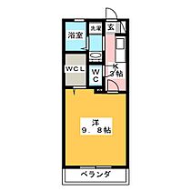 パストラルハイム  ｜ 三重県津市桜橋２丁目（賃貸アパート1K・1階・34.25㎡） その2