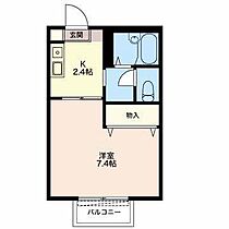 ダイヤプラザ  ｜ 三重県津市川方町（賃貸アパート1K・2階・24.24㎡） その2