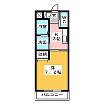 Ｄｅａｒ　Ｃｏｕｒｔ  ｜ 三重県津市上浜町４丁目（賃貸マンション1K・1階・27.20㎡） その2