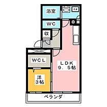 ｈｅｒｉｔａｇｅ　ａ．ｉ　1棟  ｜ 三重県津市白塚町（賃貸アパート1LDK・2階・35.55㎡） その2