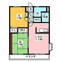 ＳＯＣＩＡ優  ｜ 三重県津市白塚町（賃貸マンション2LDK・2階・56.58㎡） その2