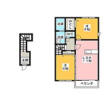 サニーレジデンス　Ｂ棟  ｜ 三重県津市栗真中山町（賃貸マンション2LDK・2階・57.83㎡） その2