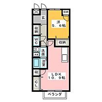 ハイツアミー  ｜ 三重県鈴鹿市南若松町（賃貸マンション1LDK・1階・45.64㎡） その2