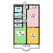 アーリ  ｜ 三重県鈴鹿市道伯町（賃貸マンション2LDK・2階・45.36㎡） その2