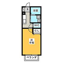 Ｓｏｌａｎａ  ｜ 三重県鈴鹿市神戸５丁目（賃貸アパート1K・2階・26.27㎡） その2