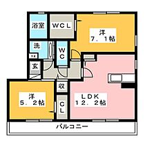 Ｆelice  ｜ 三重県鈴鹿市西条６丁目（賃貸アパート2LDK・2階・60.93㎡） その2