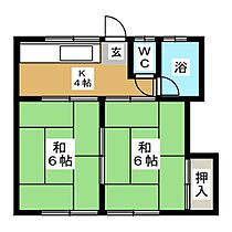 コーポ寺田  ｜ 三重県鈴鹿市平野町（賃貸マンション2K・1階・33.34㎡） その2