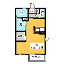 ヴァンフルール　Ｃ棟  ｜ 三重県鈴鹿市末広北１丁目（賃貸アパート1R・1階・31.77㎡） その2