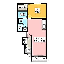 サテライト匠  ｜ 三重県鈴鹿市住吉２丁目（賃貸アパート1LDK・1階・45.34㎡） その2