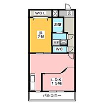 ウイングホース  ｜ 三重県鈴鹿市桜島町５丁目（賃貸マンション1LDK・1階・51.00㎡） その2