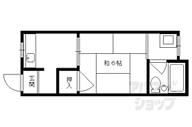 京都府京都市中京区壬生梛ノ宮町（賃貸アパート1K・1階・19.50㎡） その2