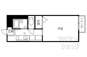 京都府京都市右京区嵯峨天龍寺造路町（賃貸アパート1K・1階・20.46㎡） その2