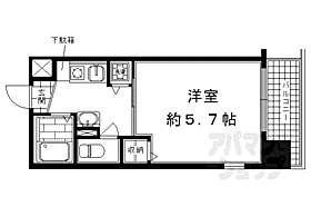 京都府京都市下京区西木屋町通松原上ル三丁目市之町（賃貸マンション1K・8階・18.90㎡） その2