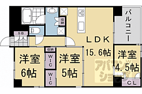 京都府京都市中京区西ノ京新建町（賃貸マンション3LDK・9階・70.44㎡） その2