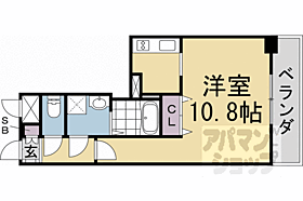 スワンズ京都セントラルシティ 404 ｜ 京都府京都市下京区大工町（賃貸マンション1K・4階・31.05㎡） その2