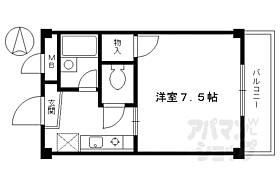 京都府京都市中京区西ノ京星池町（賃貸マンション1K・4階・21.80㎡） その2