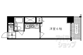 京都府京都市下京区河原町四条下る順風町（賃貸マンション1K・4階・17.68㎡） その2