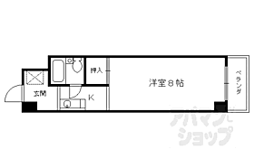 京都府京都市中京区壬生朱雀町（賃貸マンション1K・3階・23.18㎡） その2