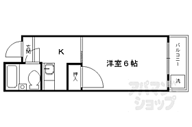 プチ北斗 2A ｜ 京都府京都市東山区大和大路通七条下る西入北斗町（賃貸マンション1K・2階・19.50㎡） その2