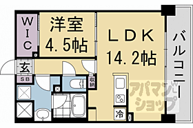 ブランシエスタ山科大塚 404 ｜ 京都府京都市山科区大塚中溝（賃貸マンション1LDK・4階・45.84㎡） その2