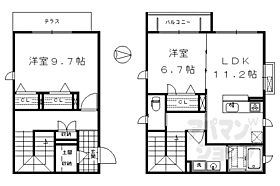 シャーメゾン旭 103 ｜ 京都府京都市南区八条内田町（賃貸マンション2LDK・1階・73.51㎡） その2